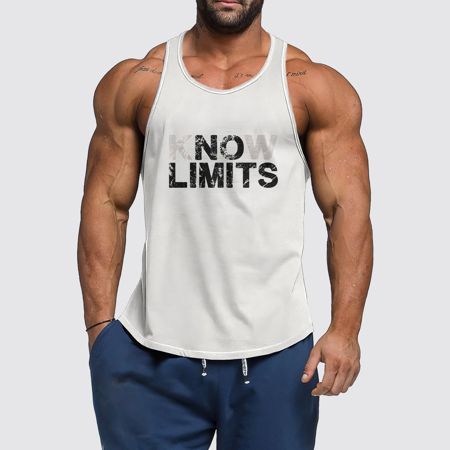 Ultimate Gym Tank Top for Men: Stay Cool and Comfy During Intense Workouts- AA03029