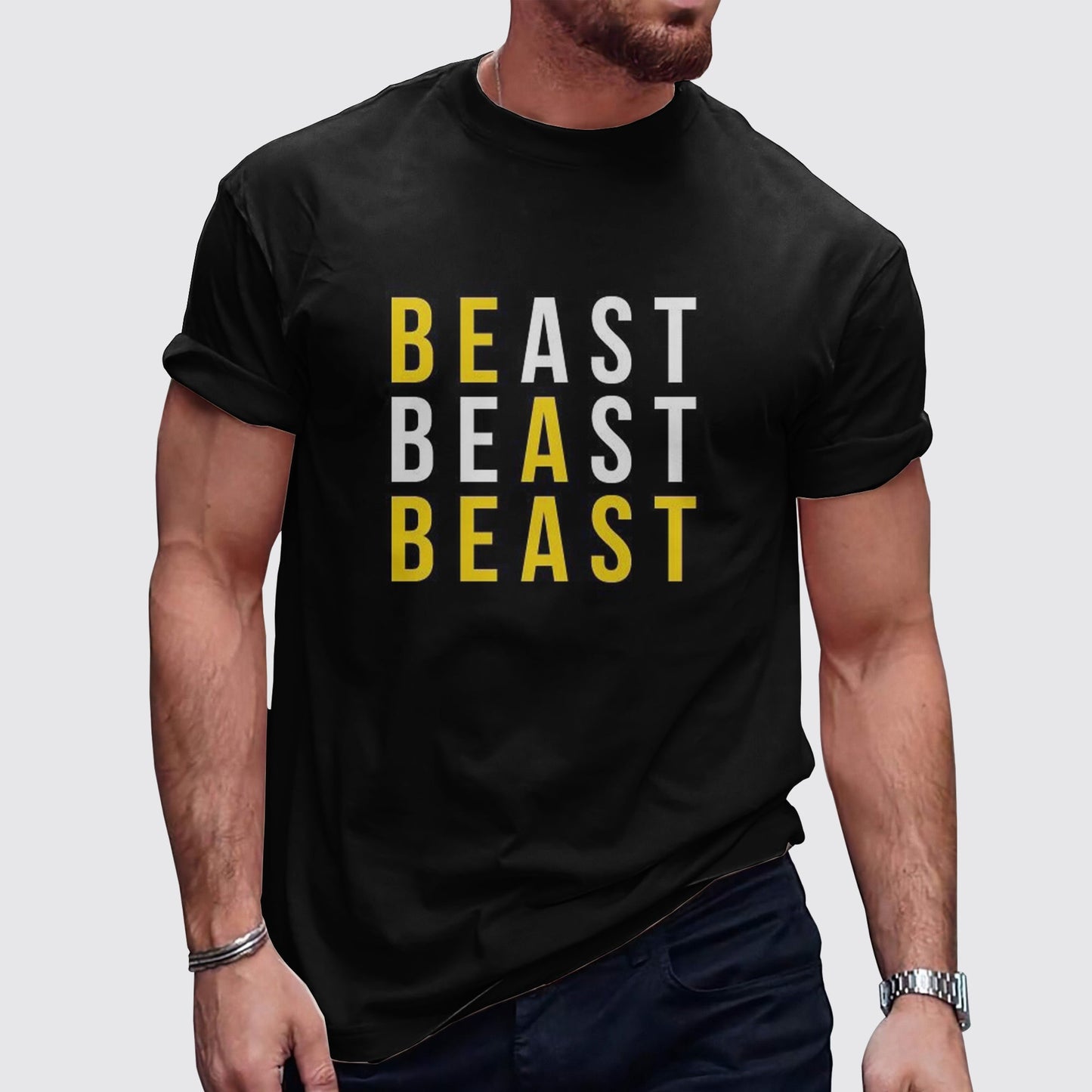 Ultimate Gym T-shirt for Men: Stay Cool and Comfy During Intense Workouts- AA03129