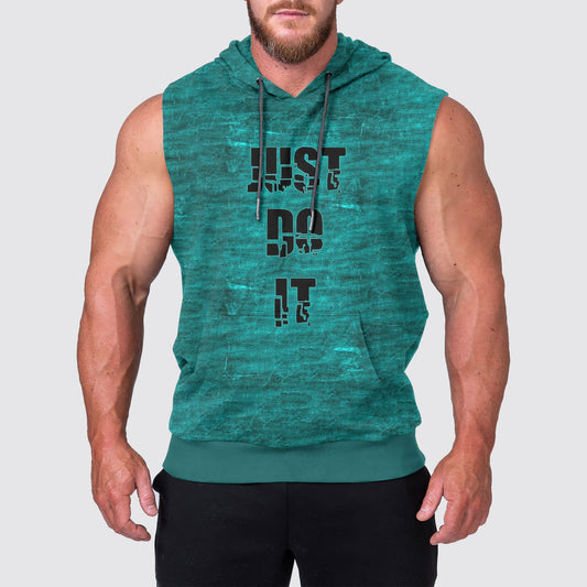 Ultimate Gym Sleeveless Hoodie for Men: Stay Cool and Comfy During Intense Workouts- AA03185