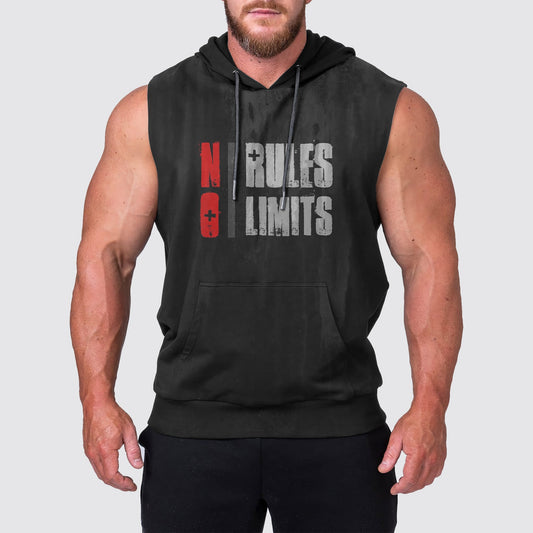 Ultimate Gym Sleeveless Hoodie for Men: Stay Cool and Comfy During Intense Workouts- AA03211