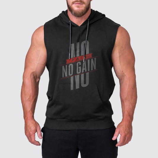 Ultimate Gym Sleeveless Hoodie for Men: Stay Cool and Comfy During Intense Workouts- AA03228