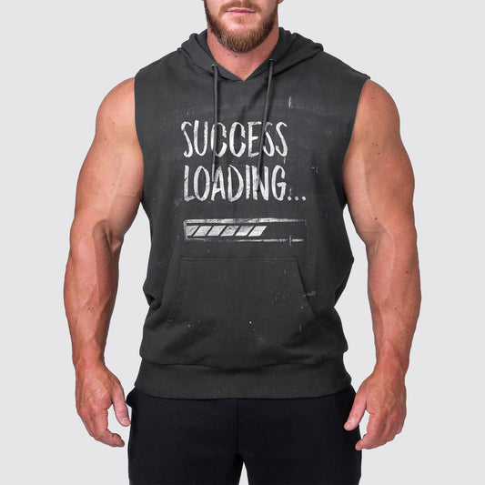 Ultimate Gym Sleeveless Hoodie for Men: Stay Cool and Comfy During Intense Workouts- AA03229