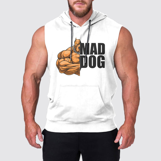 Ultimate Gym Sleeveless Hoodie for Men: Stay Cool and Comfy During Intense Workouts- AA03249