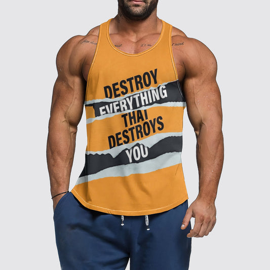 Ultimate Gym Tank Top for Men: Stay Cool and Comfy During Intense Workouts- AA03302