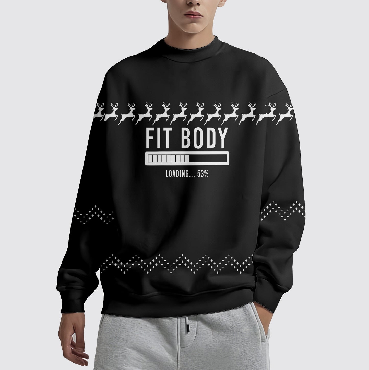 FitFlex Ugly Sweaters: Warm Gear, Strong Moves!- AA03544