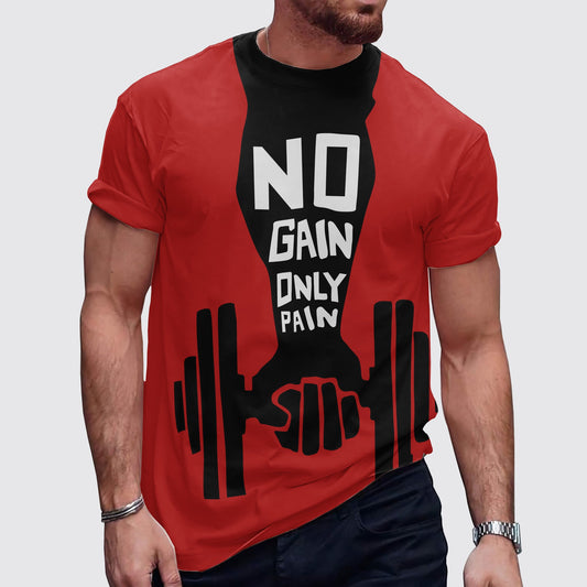 Ultimate Gym T-shirt for Men: Stay Cool and Comfy During Intense Workouts- AA03713