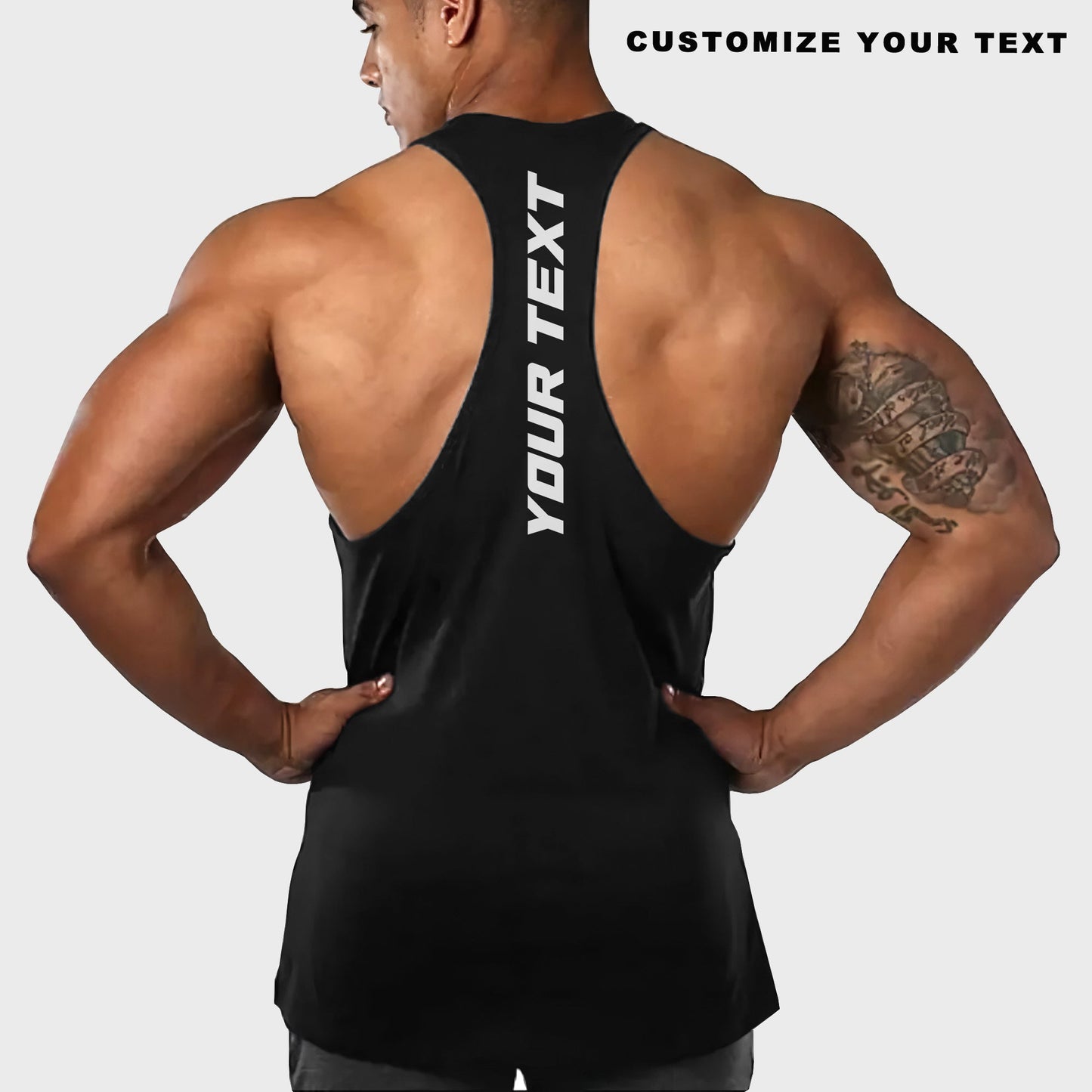 Customizable Bodybuilding Racerback Tank Top- AA03727