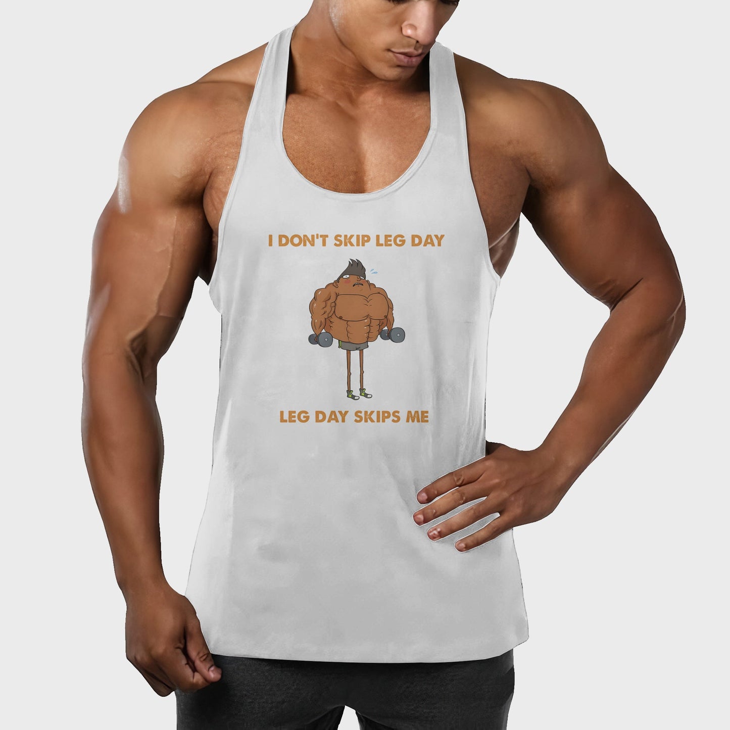 Customizable Bodybuilding Racerback Tank Top- AA03729