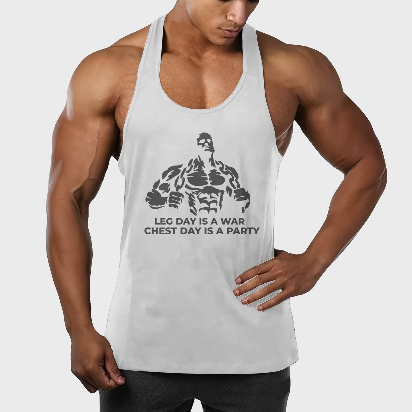 Customizable Bodybuilding Racerback Tank Top- AA03750