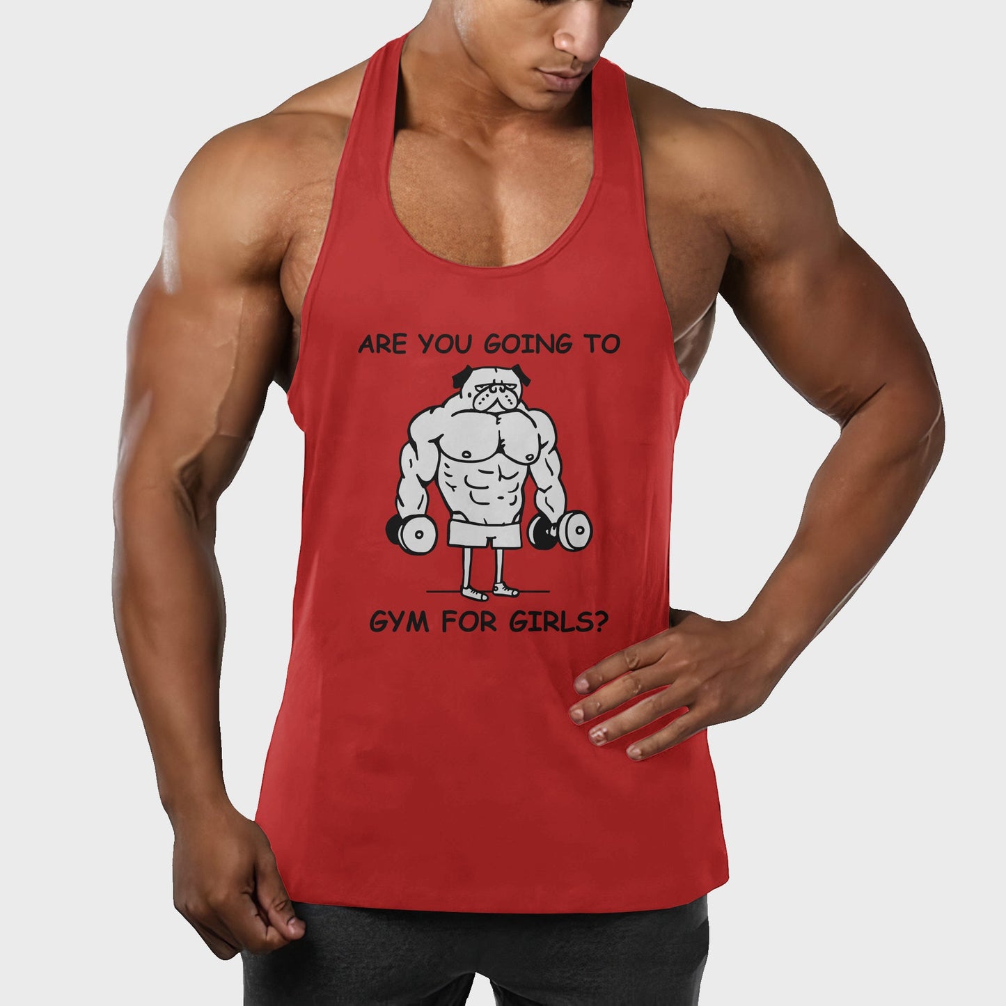 Customizable Bodybuilding Racerback Tank Top- AA03752