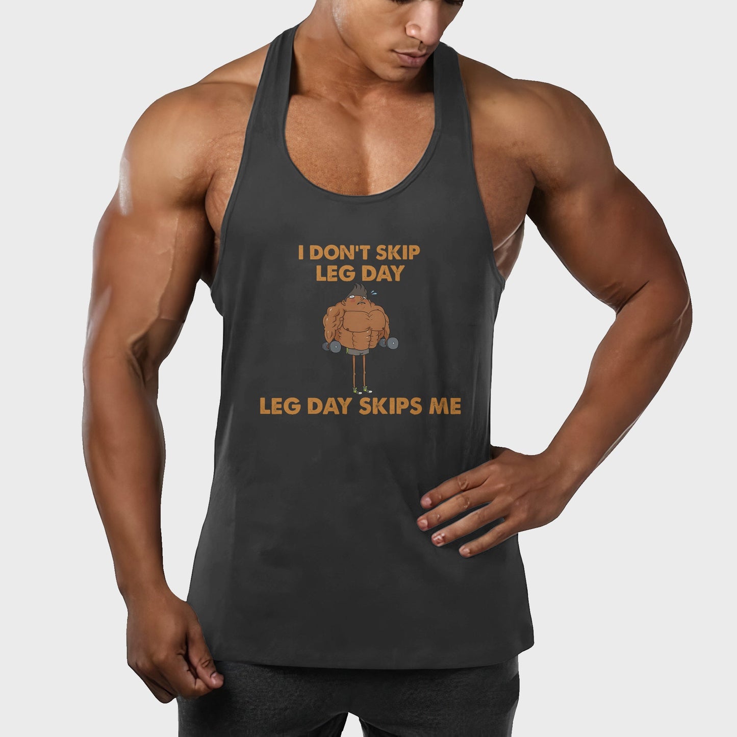 Customizable Bodybuilding Racerback Tank Top- AA03755