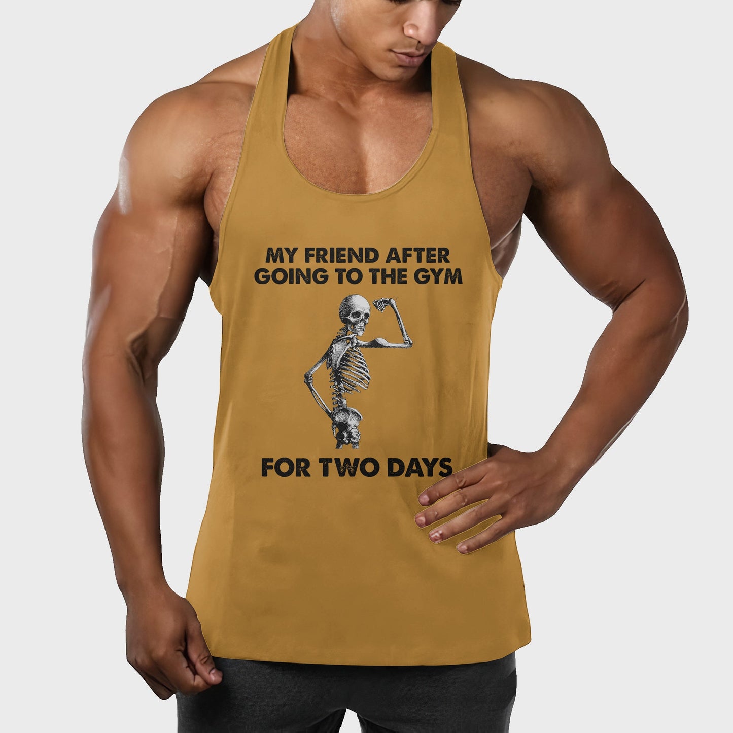 Customizable Bodybuilding Racerback Tank Top- AA03757