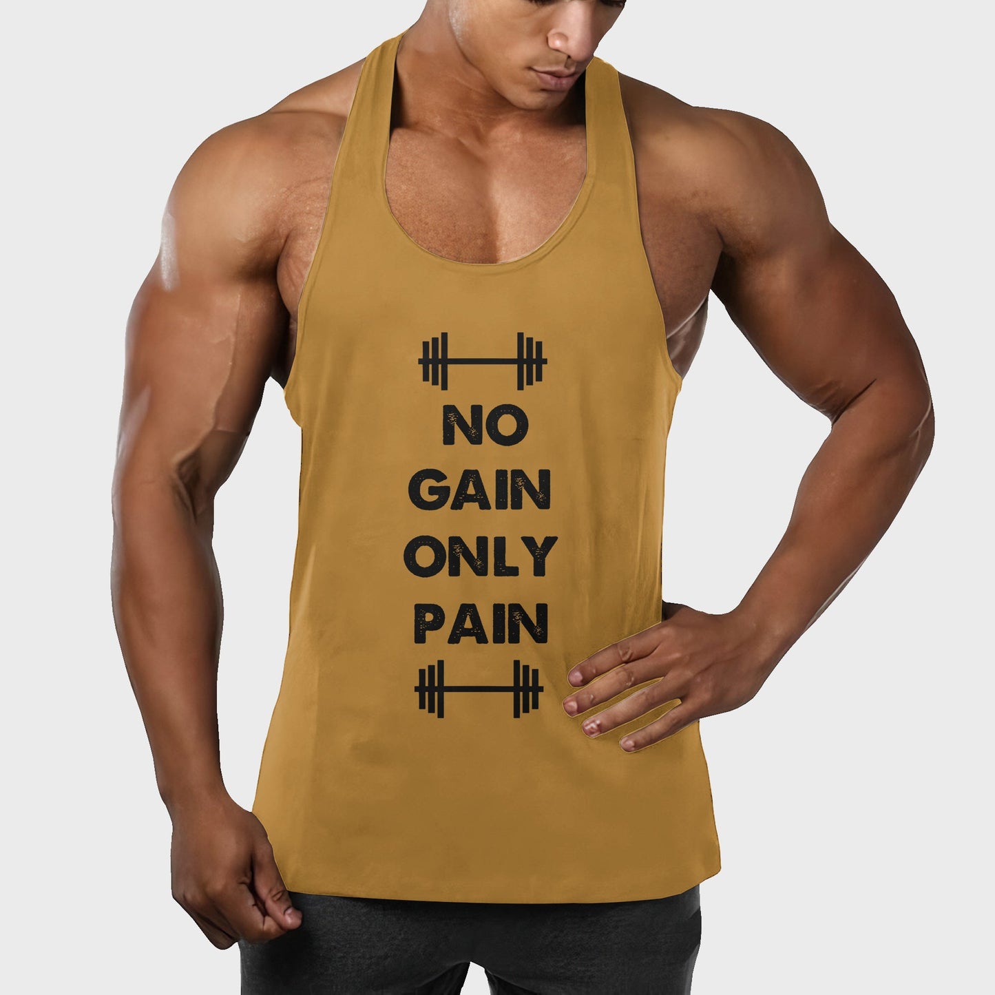 Customizable Bodybuilding Racerback Tank Top- AA03758