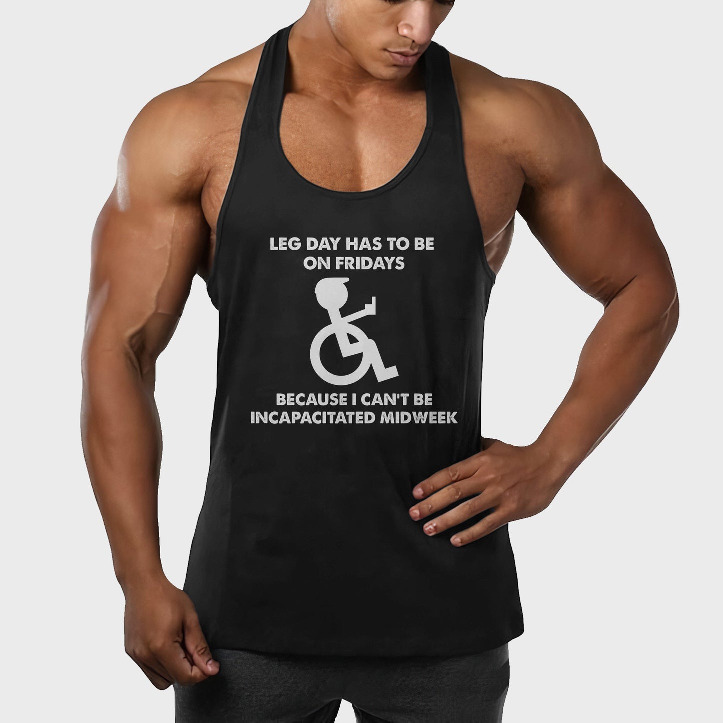 Customizable Bodybuilding Racerback Tank Top- AA03765