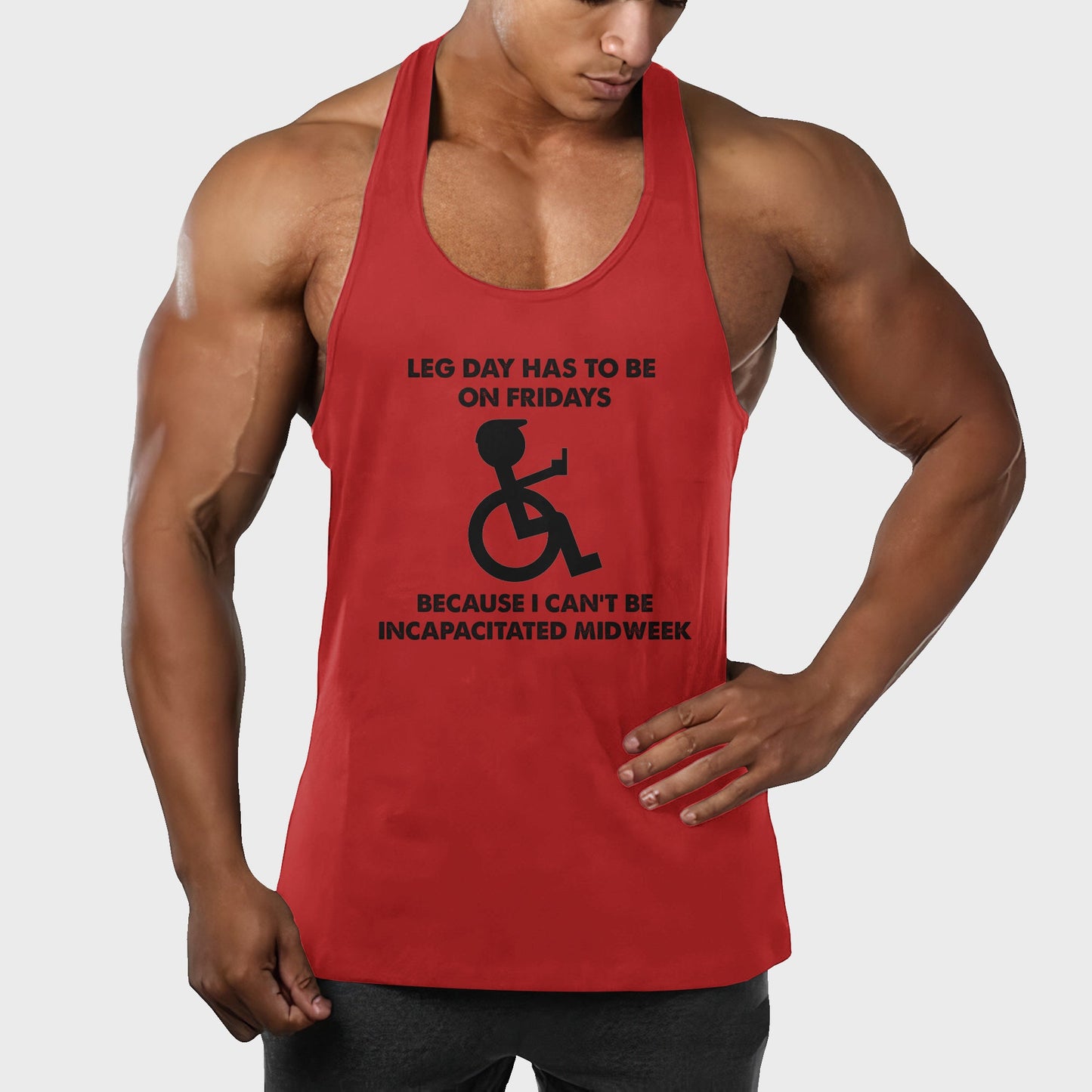 Customizable Bodybuilding Racerback Tank Top- AA03767