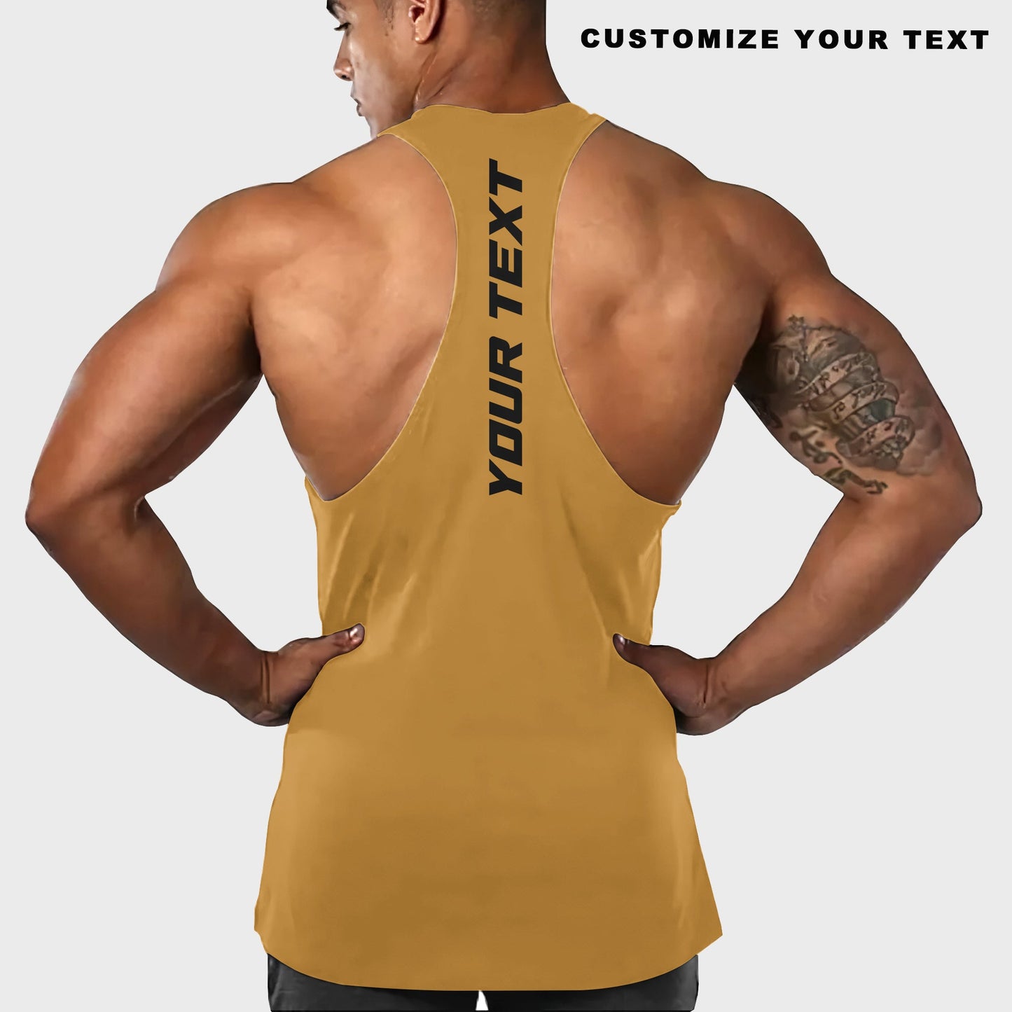 Customizable Bodybuilding Racerback Tank Top- AA03998