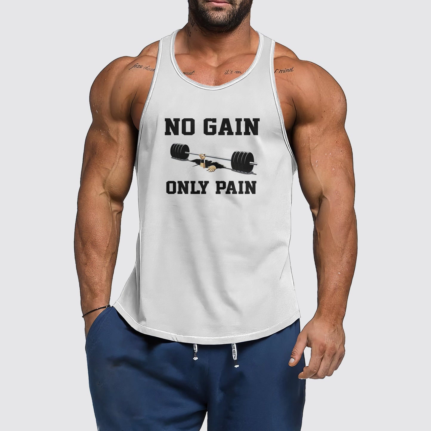 Ultimate Gym Tank Top for Men: Stay Cool and Comfy During Intense Workouts- AA04057