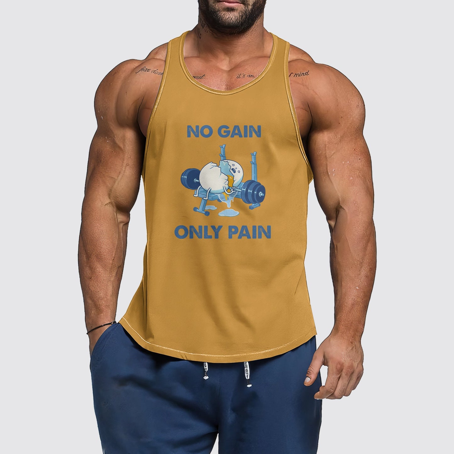 Ultimate Gym Tank Top for Men: Stay Cool and Comfy During Intense Workouts- AA04091