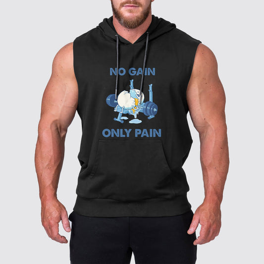 Ultimate Gym Sleeveless Hoodie for Men: Stay Cool and Comfy During Intense Workouts- AA04251