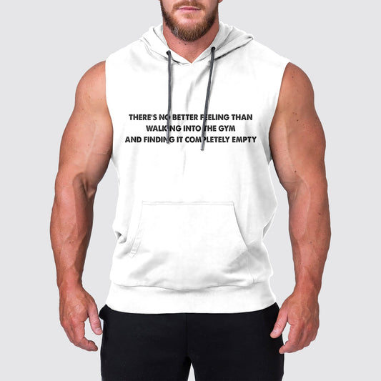 Ultimate Gym Sleeveless Hoodie for Men: Stay Cool and Comfy During Intense Workouts- AA04282