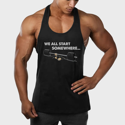 Customizable Bodybuilding Racerback Tank Top- AA04300