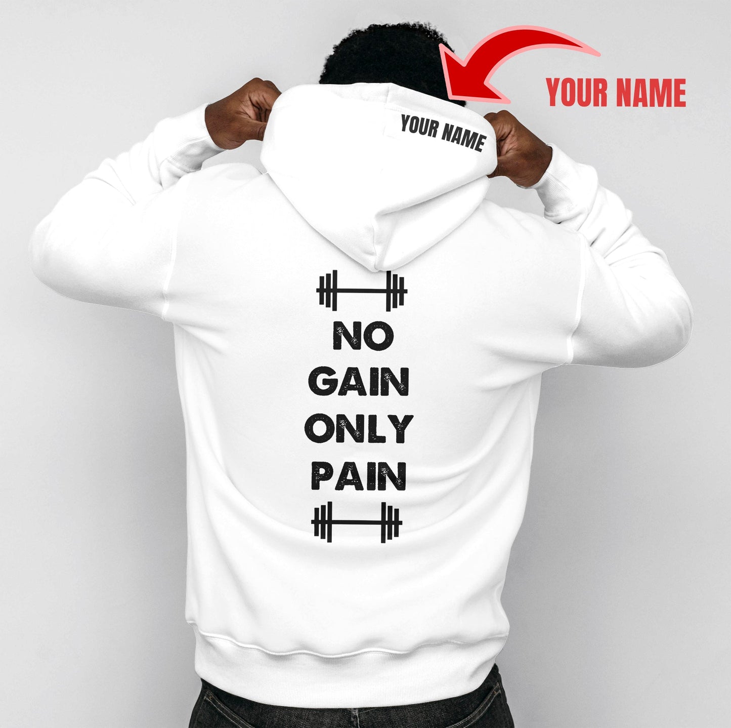 Customized Performance Hoodie for Serious Gym Goers- AA04306