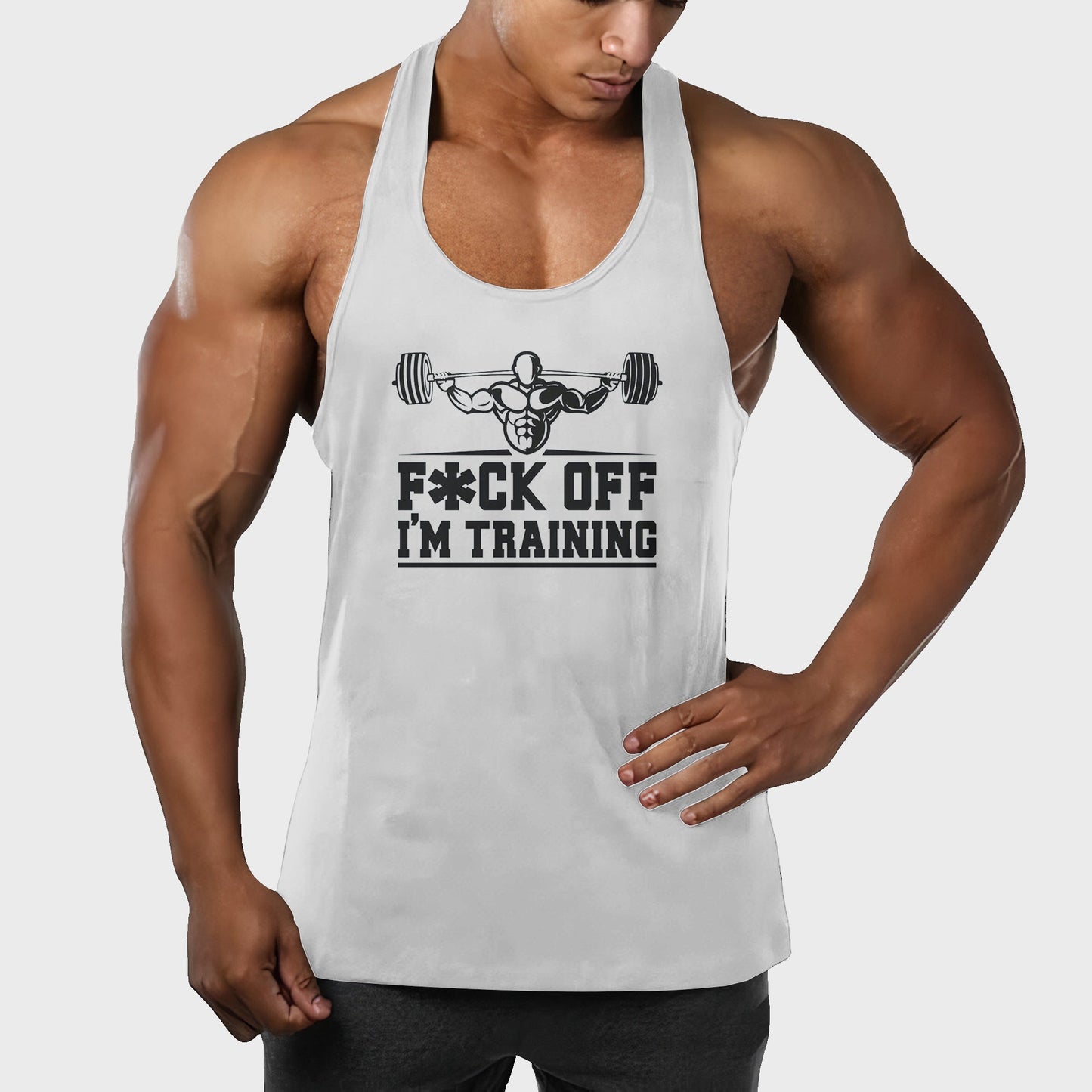 Customizable Bodybuilding Racerback Tank Top- AA04397