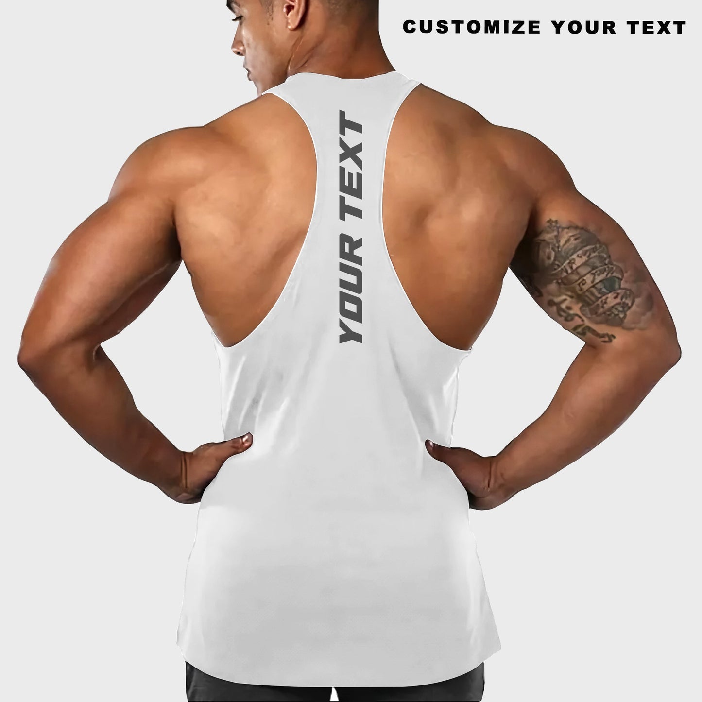 Customizable Bodybuilding Racerback Tank Top- AA04400
