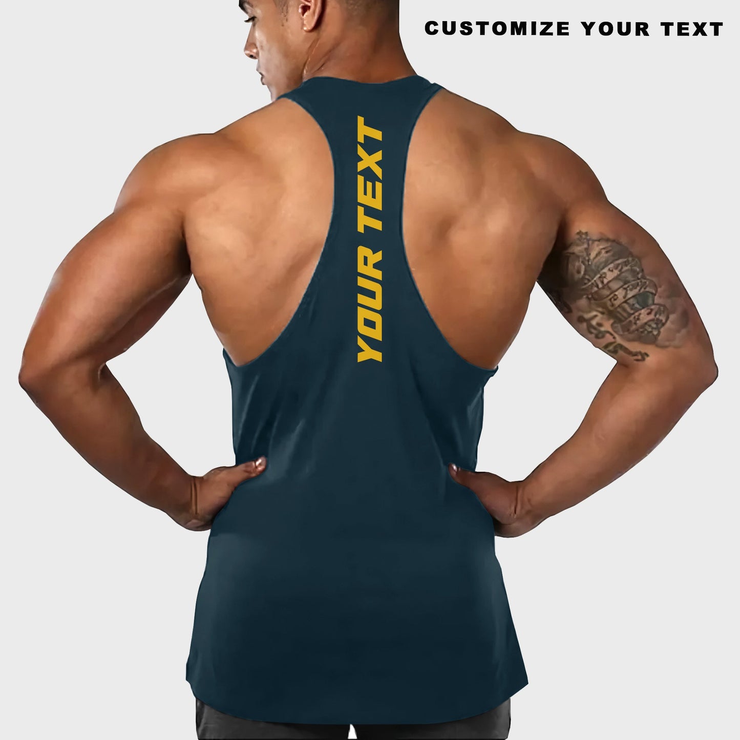 Customizable Bodybuilding Racerback Tank Top- AA04403