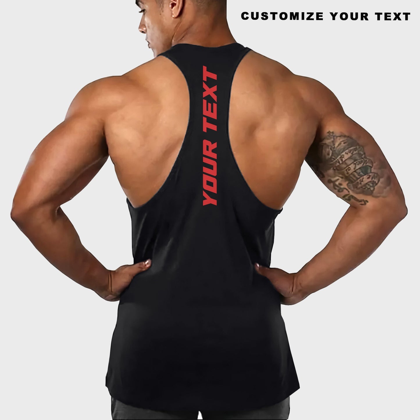 Customizable Bodybuilding Racerback Tank Top- AA04404