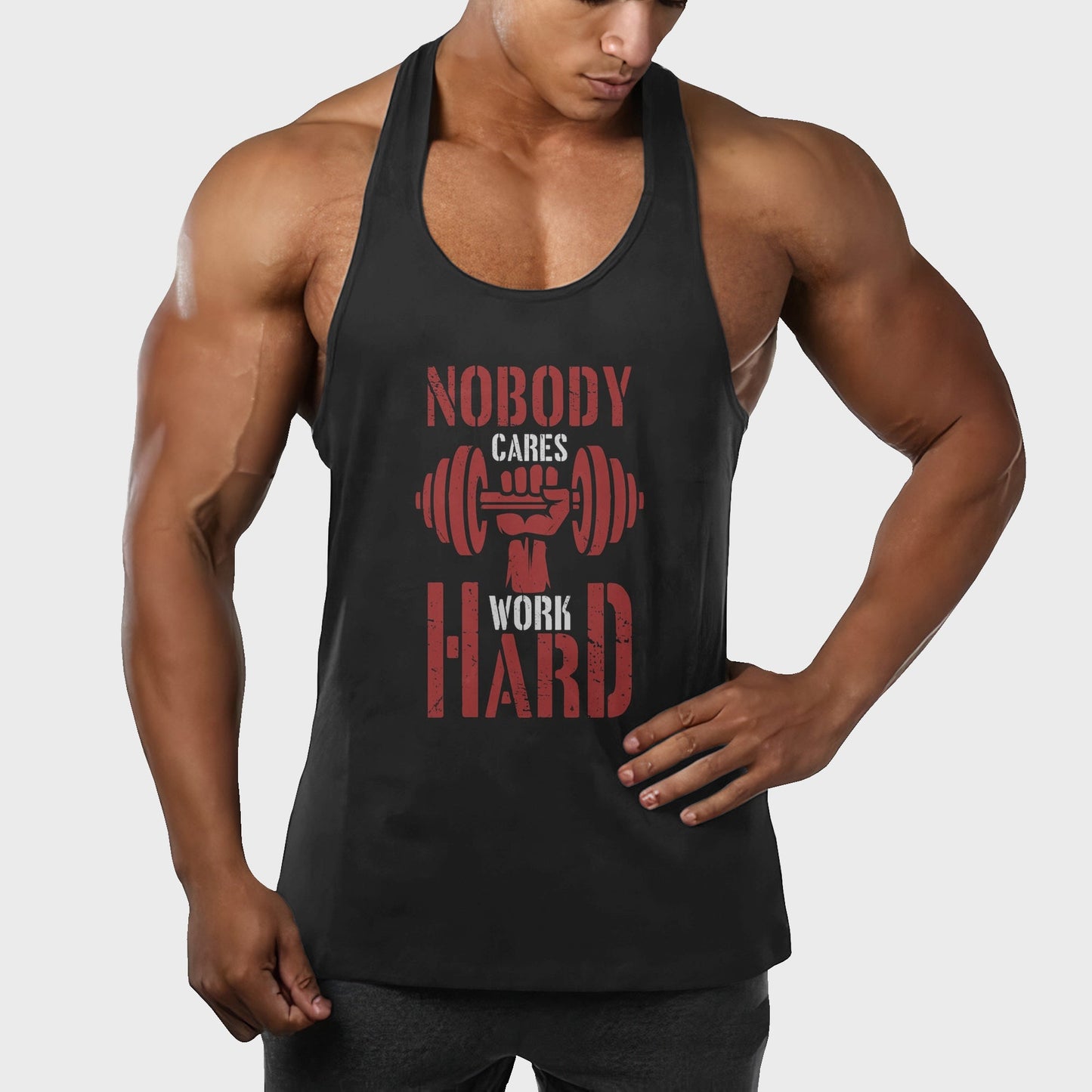 Customizable Bodybuilding Racerback Tank Top- AA04406