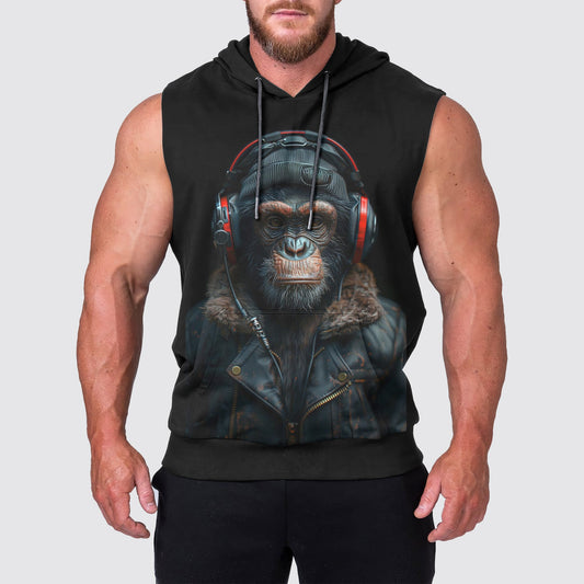 Savage Power Series Sleeveless Hoodie- AA04525