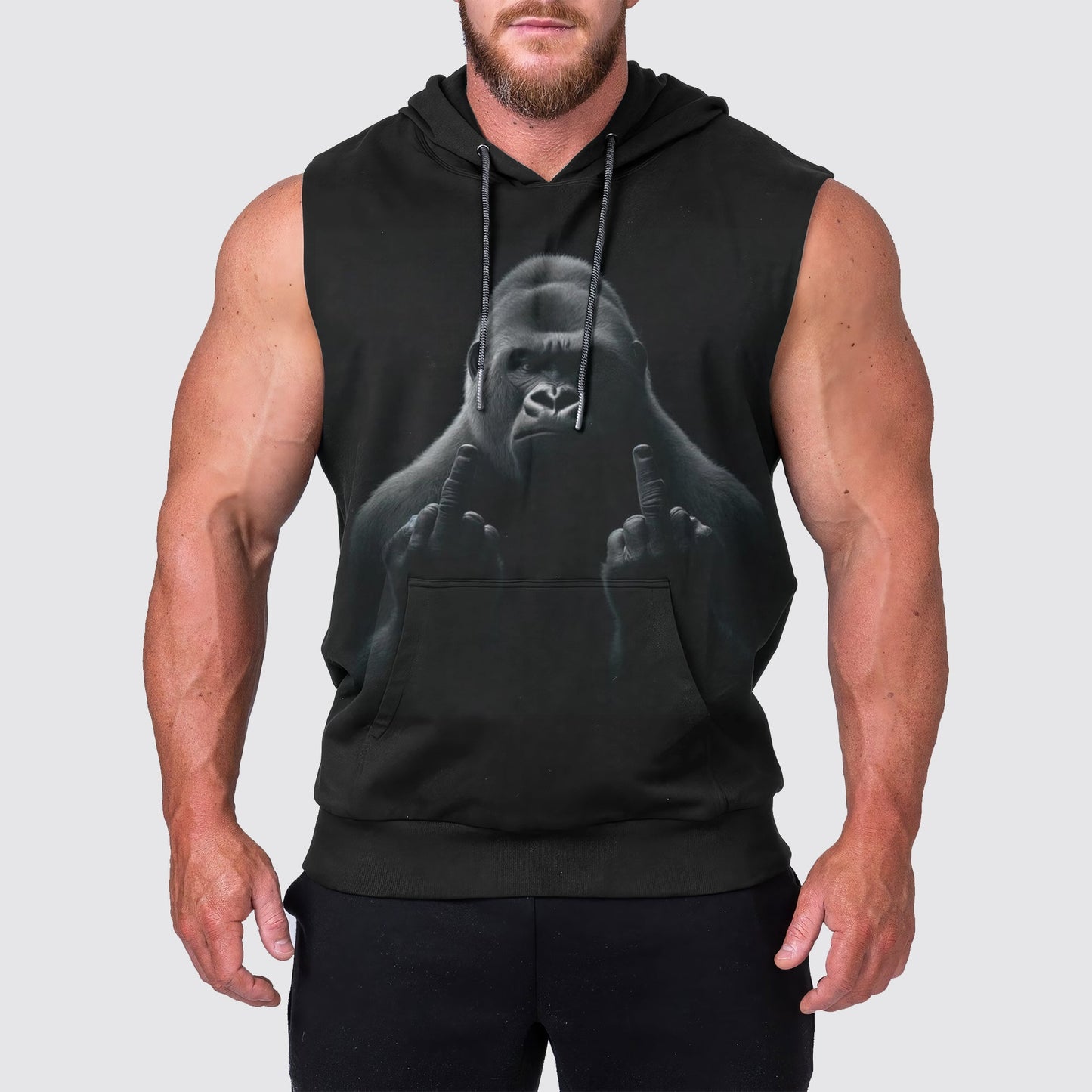 Savage Power Series Sleeveless Hoodie- AA04527