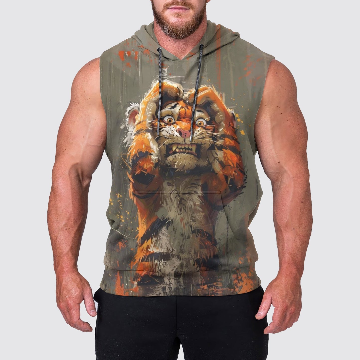 Savage Power Series Sleeveless Hoodie- AA04532