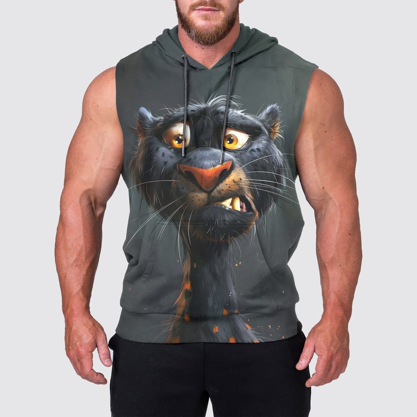 Savage Power Series Sleeveless Hoodie- AA04542