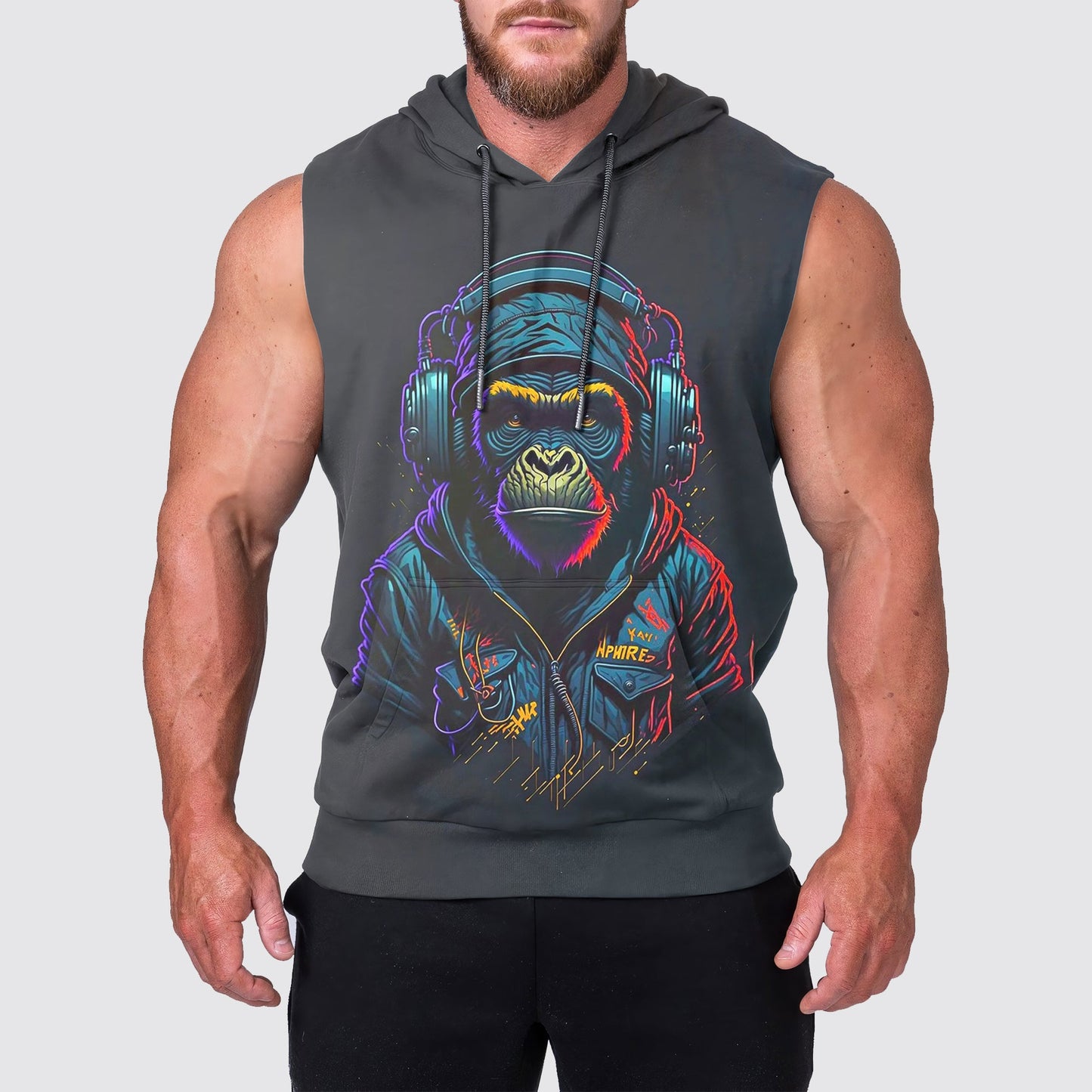 Savage Power Series Sleeveless Hoodie- AA04564