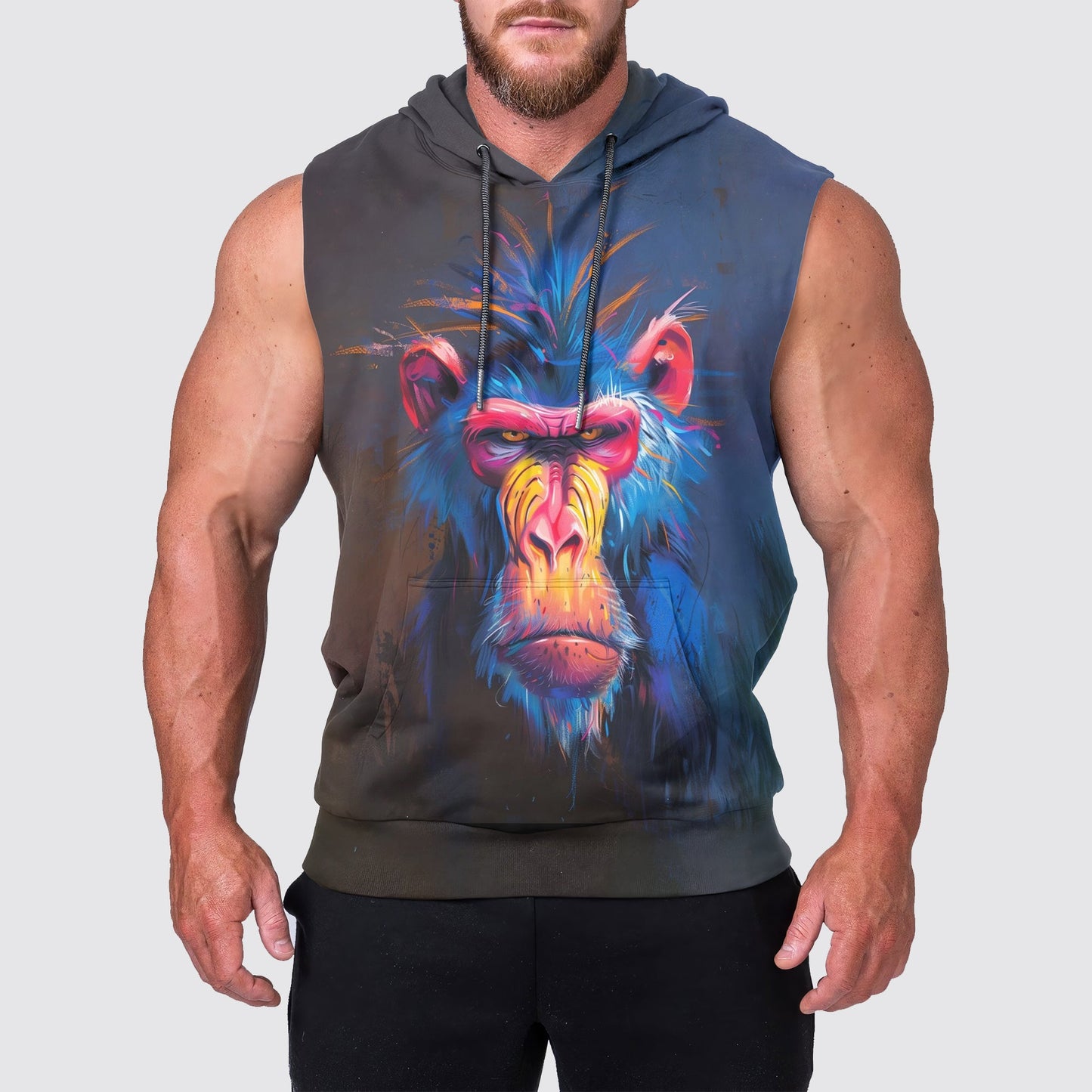 Savage Power Series Sleeveless Hoodie- AA04576