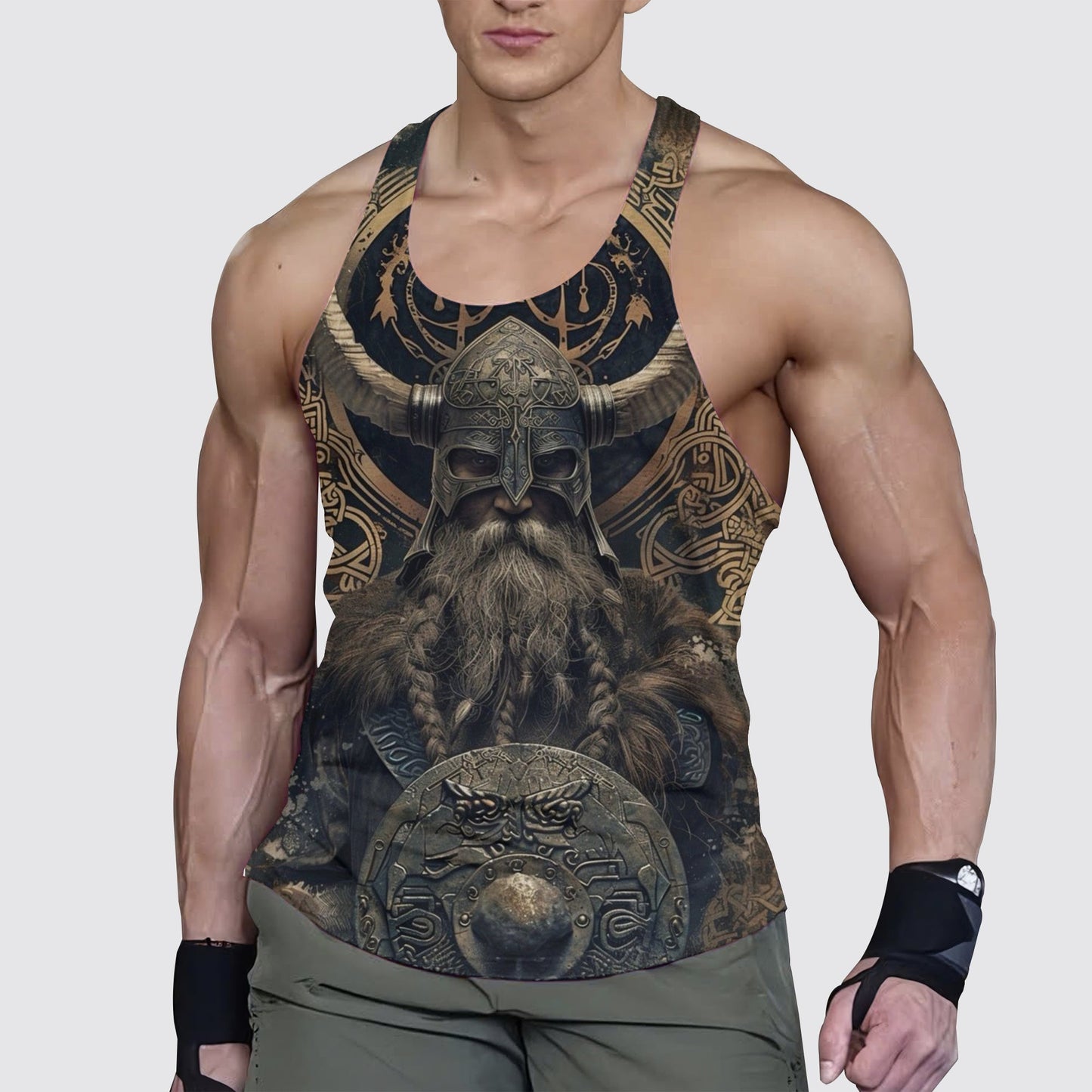 Viking Strength Gym Tank Top For Men- AA04846