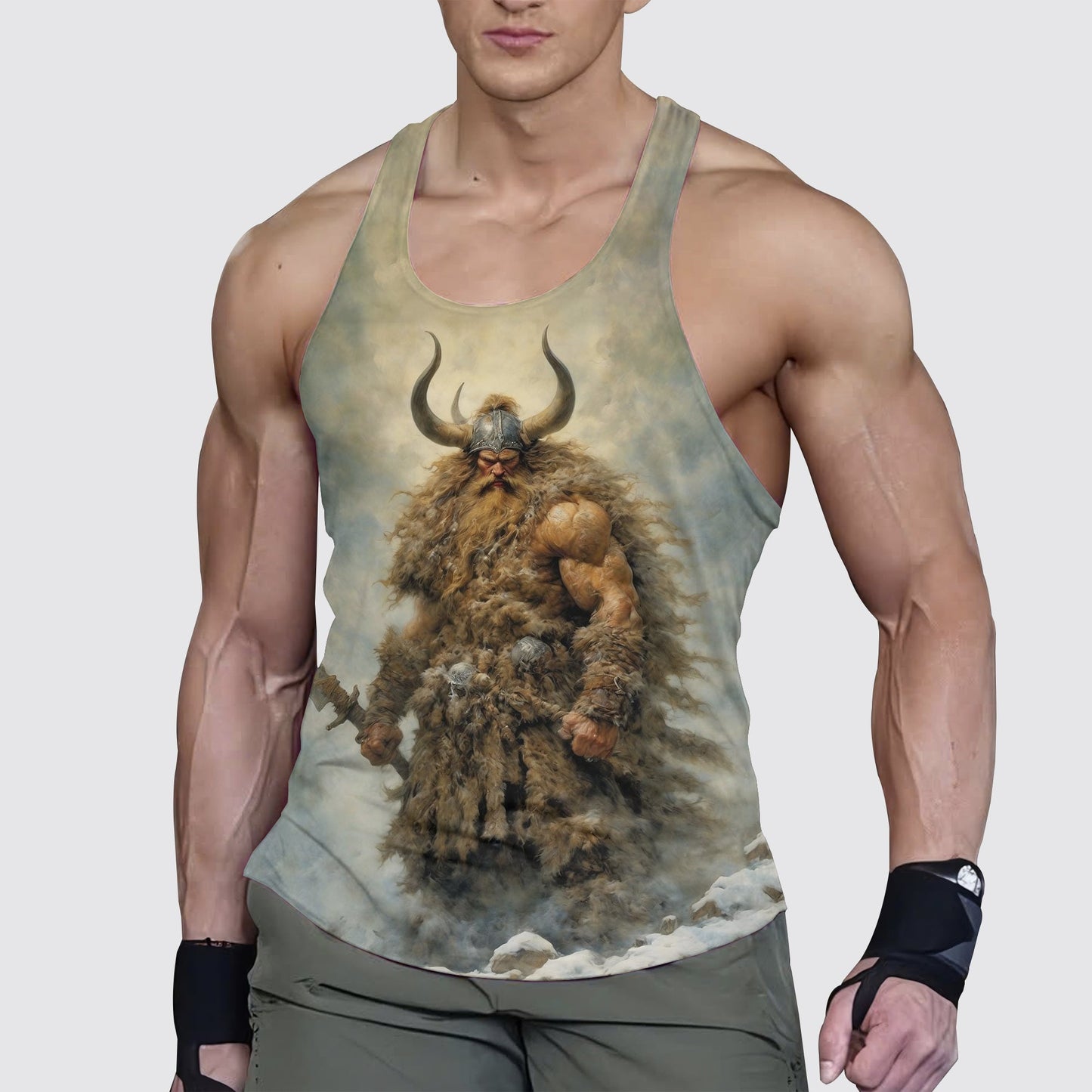 Viking Strength Gym Tank Top For Men- AA04867