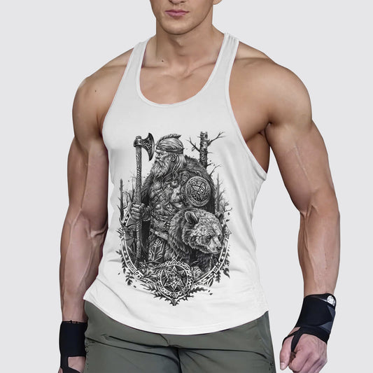 Viking Strength Gym Tank Top For Men- AA04871