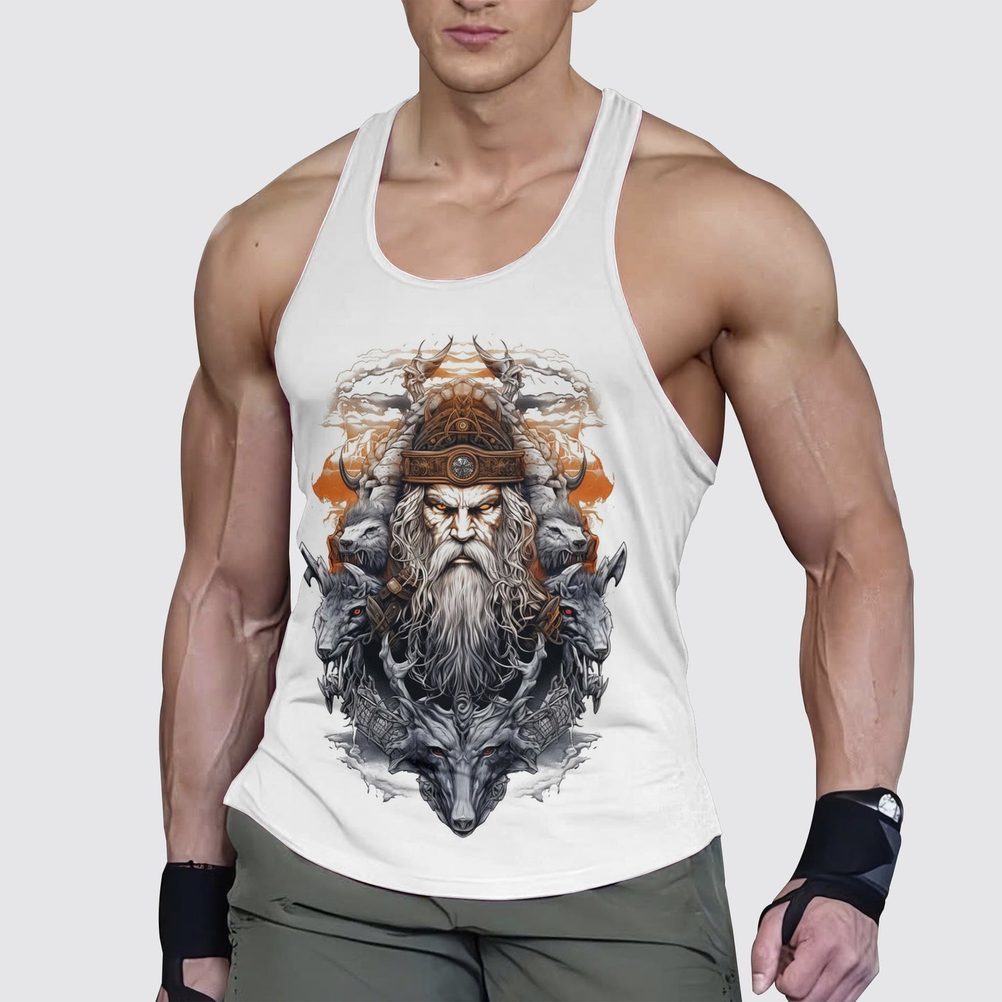 Viking Strength Gym Tank Top For Men- AA04879