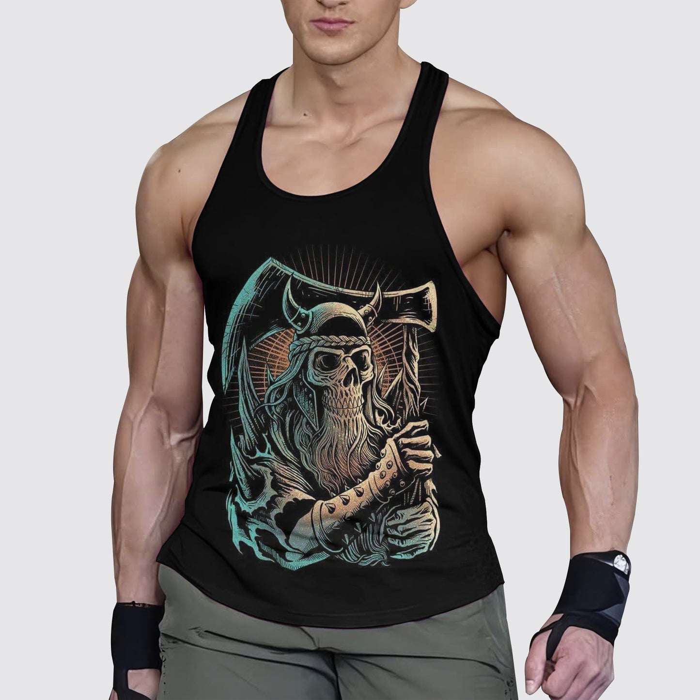 Viking Strength Gym Tank Top For Men- AA04887