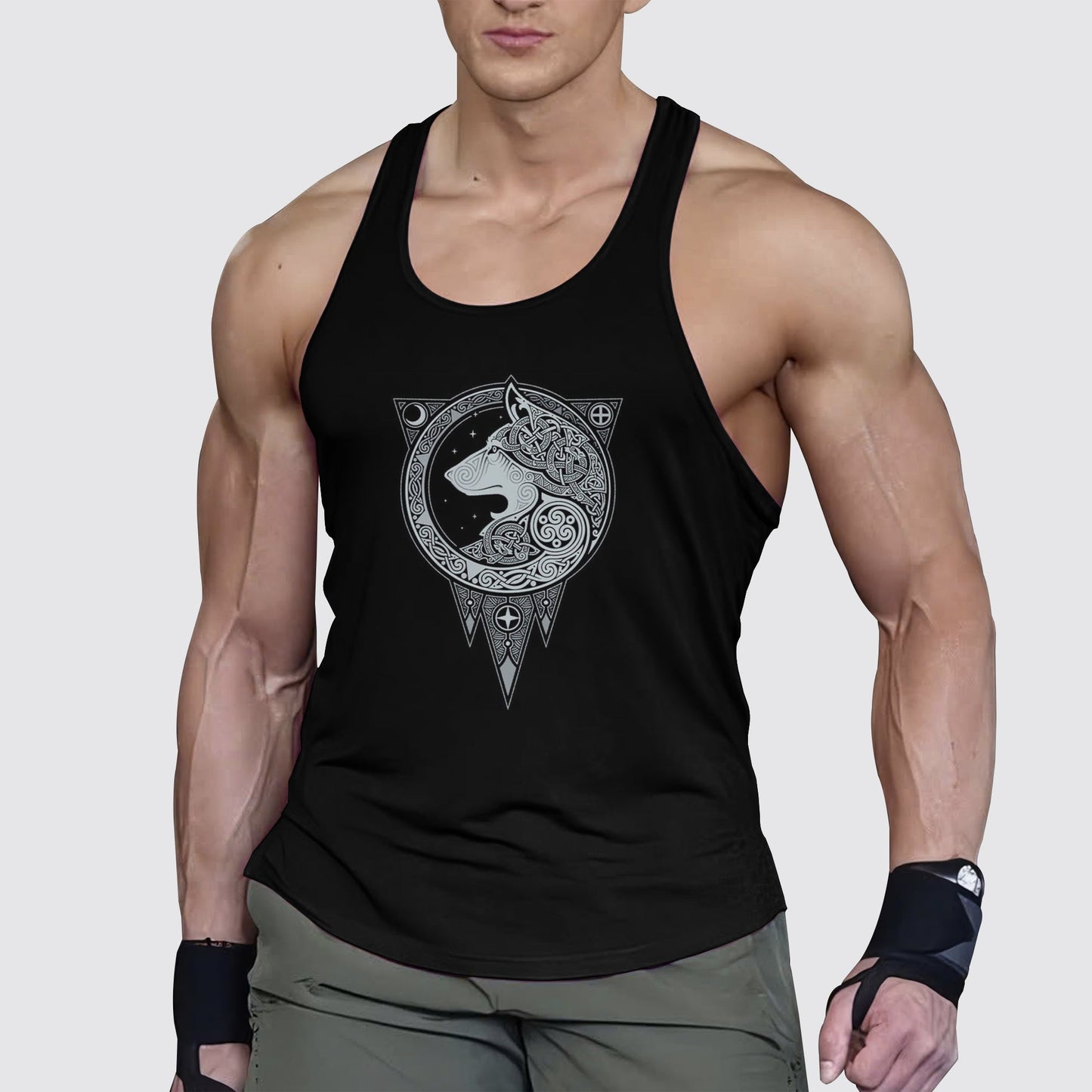 Viking Strength Gym Tank Top For Men- AA04922