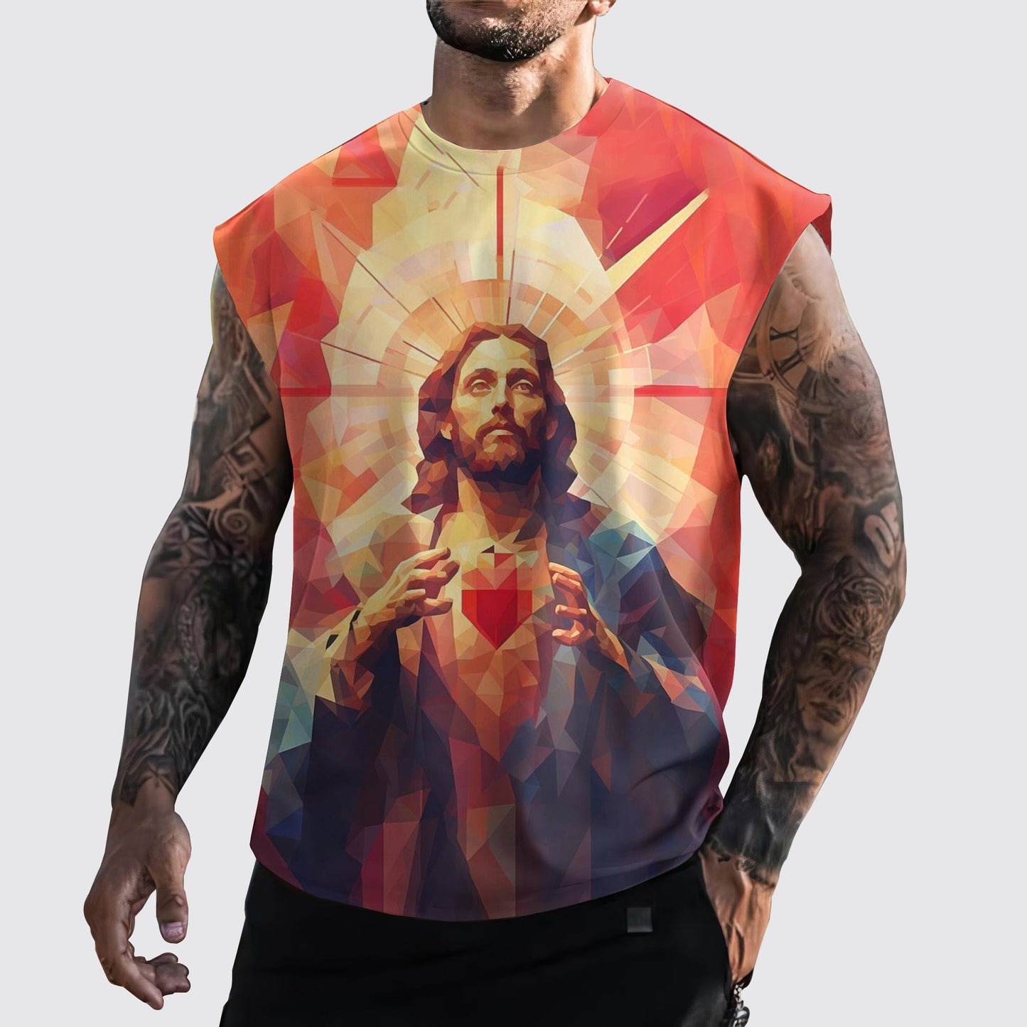 Jesus Forever Cut-Off Tank- AA05142