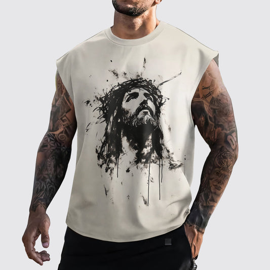 Jesus Forever Cut-Off Tank- AA05159