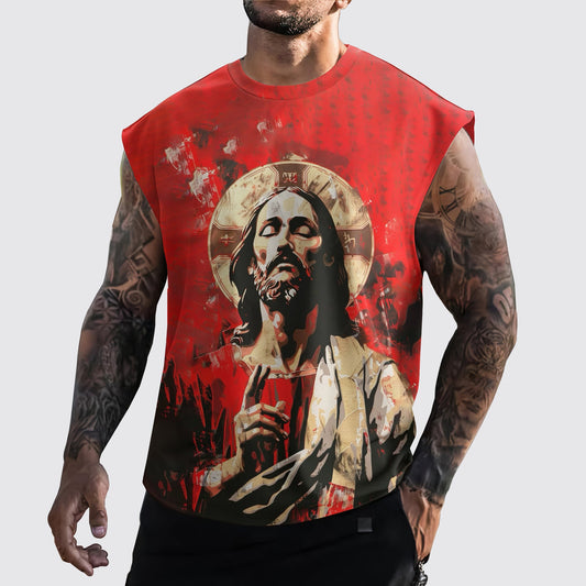 Jesus Forever Cut-Off Tank- AA05162