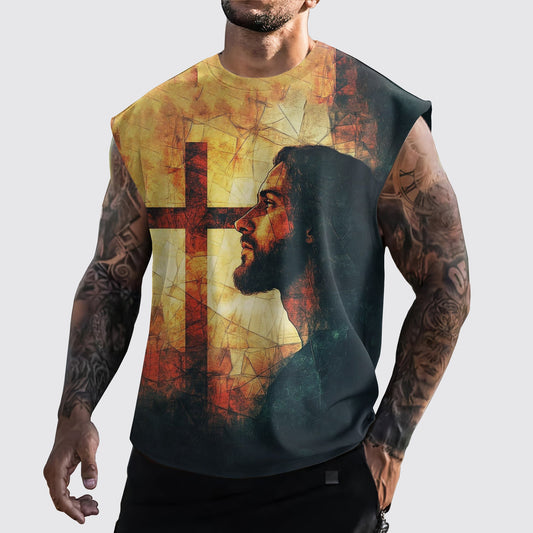 Jesus Forever Cut-Off Tank- AA05173