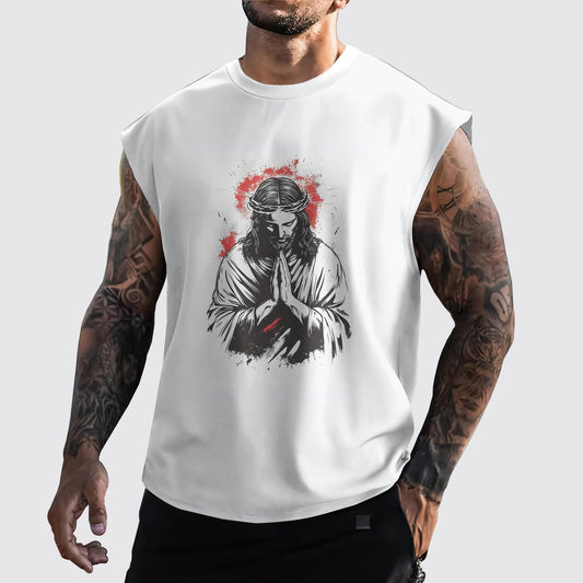 Jesus Forever Cut-Off Tank- AA05178