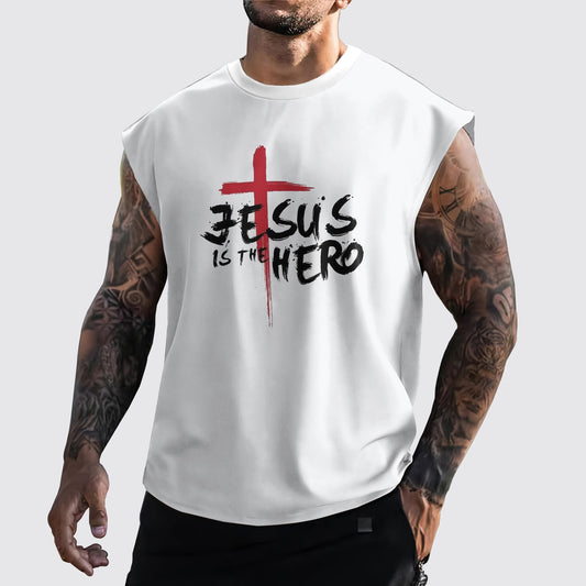 Jesus Forever Cut-Off Tank- AA05179