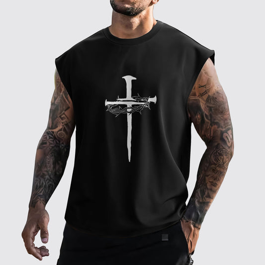 Jesus Forever Cut-Off Tank- AA05185